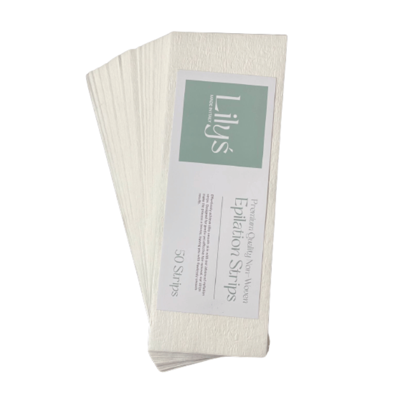 Lily's White 50 Paper Strip Pack