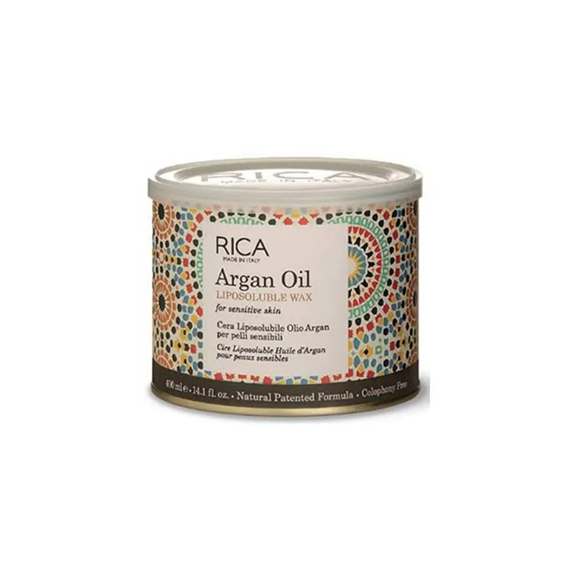 Rica Argan Oil Liposoluble Wax 400ml – Nourishing Wax for Sensitive Skin – Ziofy.pk