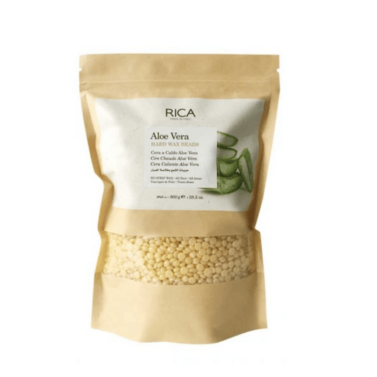 Rica Brazilian Aloe Vera Beads Wax 800g – Soothing hard wax for bikini and underarms at Ziofy.pk