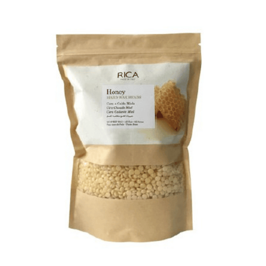 Rica Brazilian Honey Beads Wax 800g – Stripless hard wax with honey for sensitive skin at Ziofy.pk