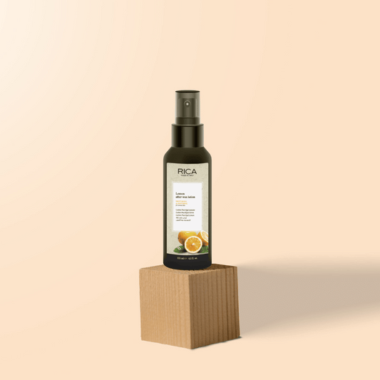 Rica Lemon After Wax Lotion 125ml Bottle – Soothing Skincare for Post Waxing