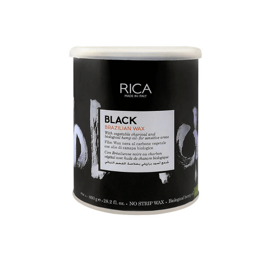 Rica Black Charcoal Brazilian Wax 800ml